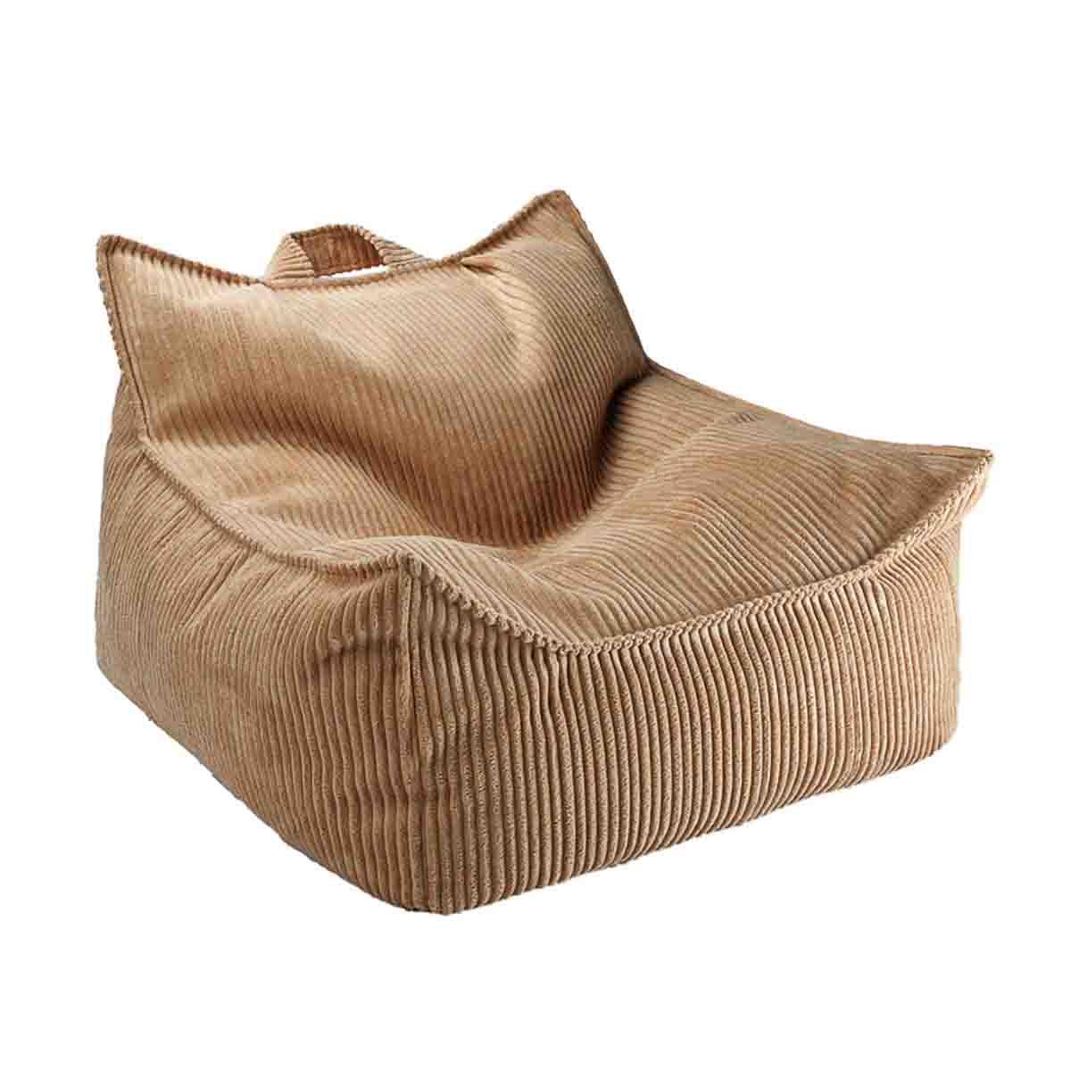 FAUTEUIL POIRE - VELOURS CÔTELÉ