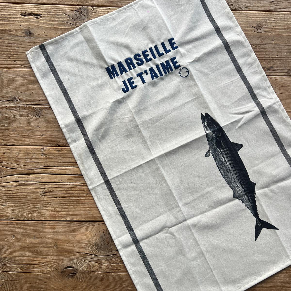TORCHON MAQUEREAU MARSEILLE JE T'AIME