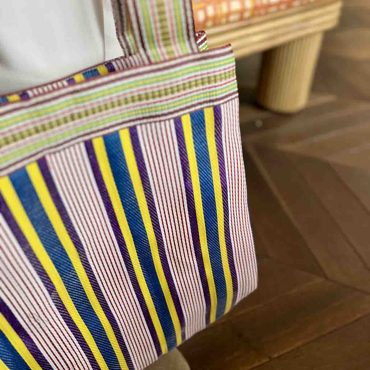TOTE BAG ENDUIT