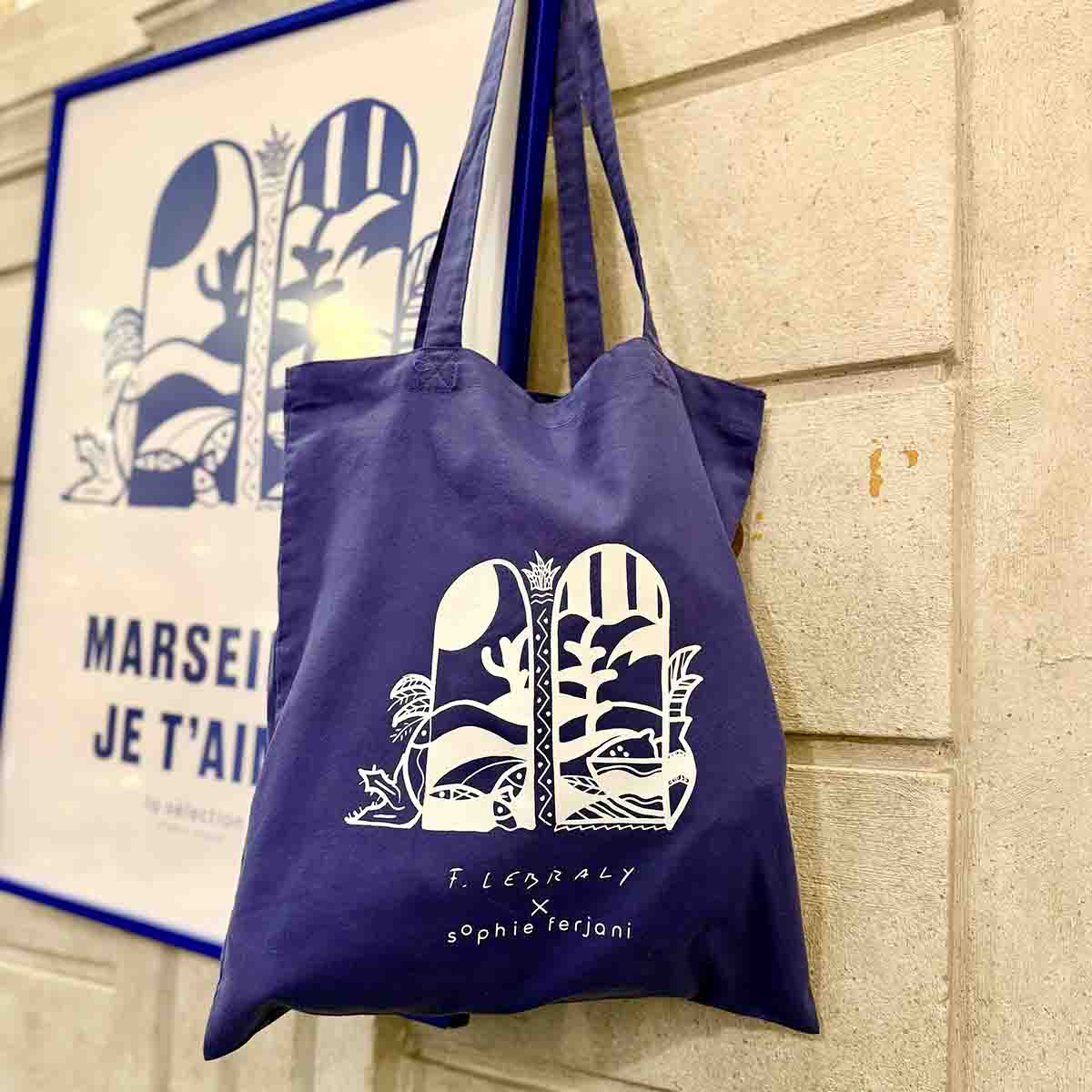 TOTE BAG SOPHIE FERJANI X FRANCK LEBRALY