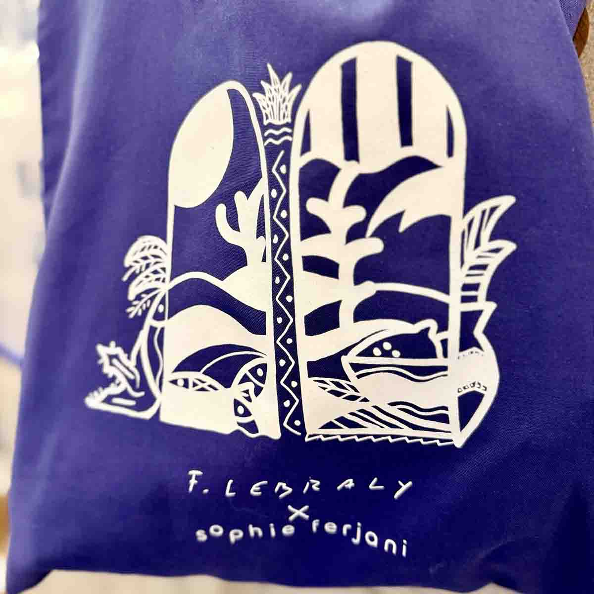 TOTE BAG SOPHIE FERJANI X FRANCK LEBRALY