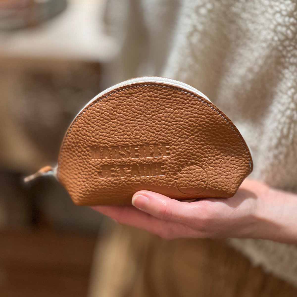 PORTE-MONNAIE EN CUIR - MARSEILLE JE T'AIME