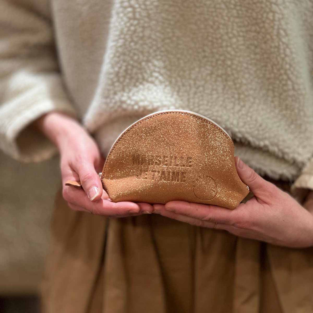 PORTE-MONNAIE EN CUIR - MARSEILLE JE T'AIME