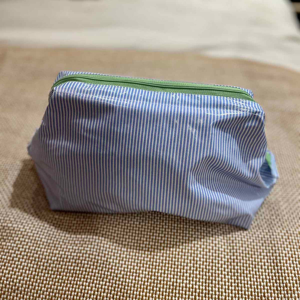 TROUSSE ENDUITE - RAYURES BLEU