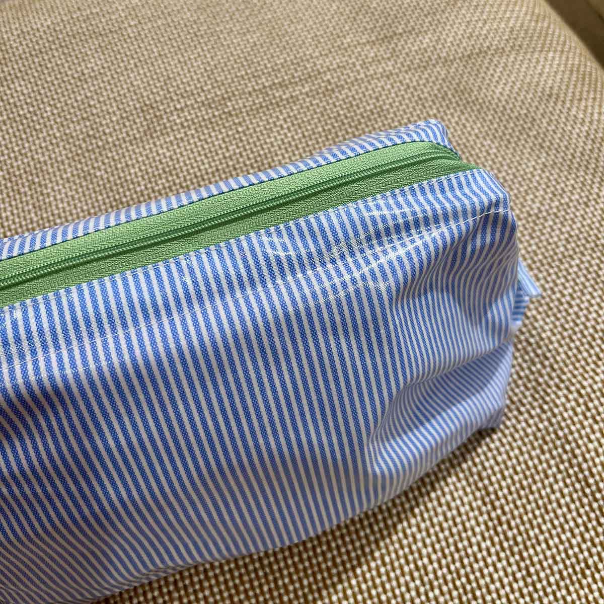 TROUSSE ENDUITE - RAYURES BLEU