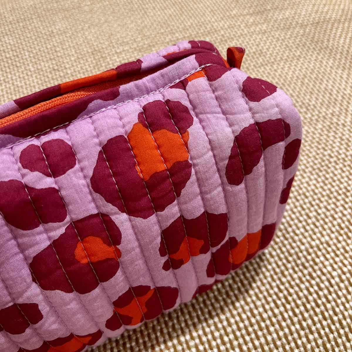 TROUSSE LÉOPARD VIOLET