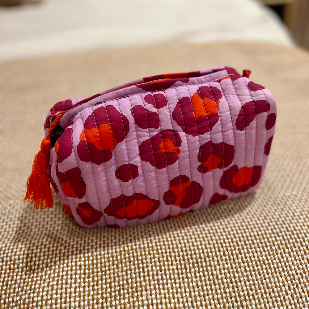 TROUSSE LÉOPARD VIOLET
