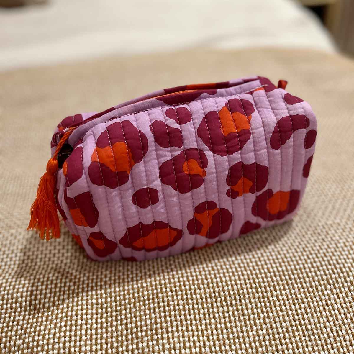 TROUSSE LÉOPARD VIOLET