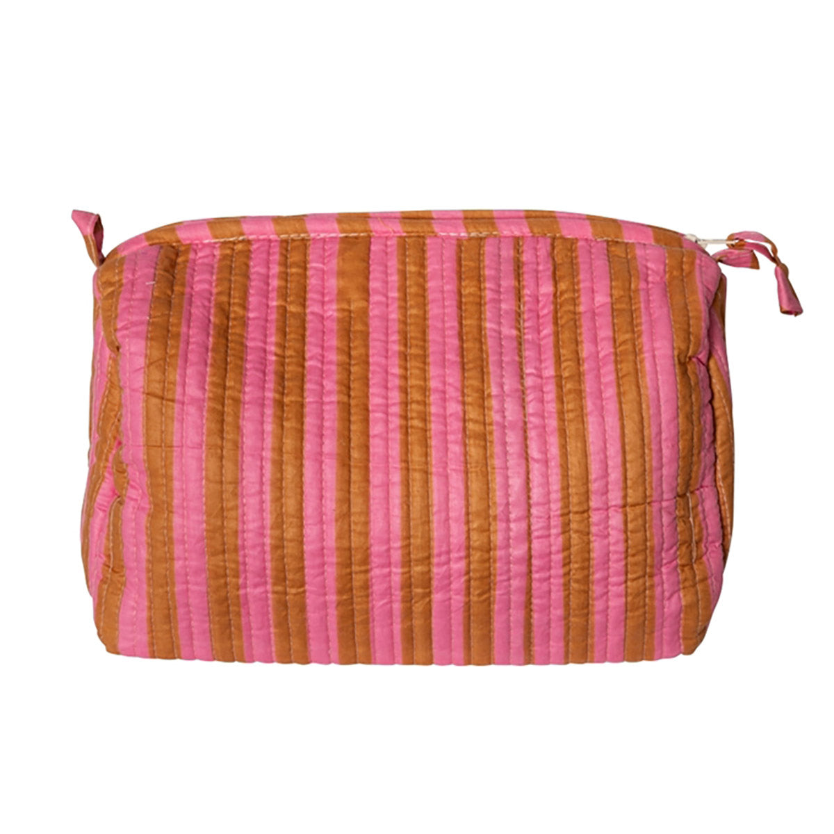 TROUSSE RAYURE ROSE/ORANGE