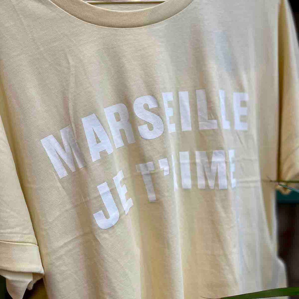 
                      
                        T-SHIRT MARSEILLE JE T'AIME - JAUNE
                      
                    