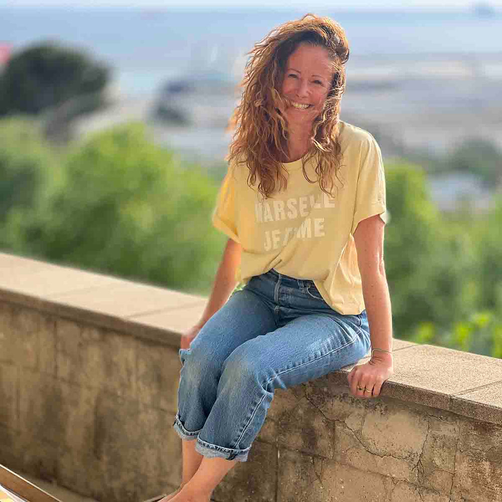 
                      
                        T-SHIRT MARSEILLE JE T'AIME - JAUNE
                      
                    