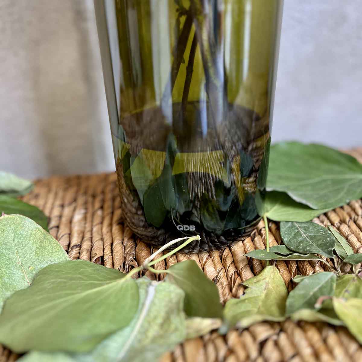 VASES BOUTEILLE - VERT FEUILLE