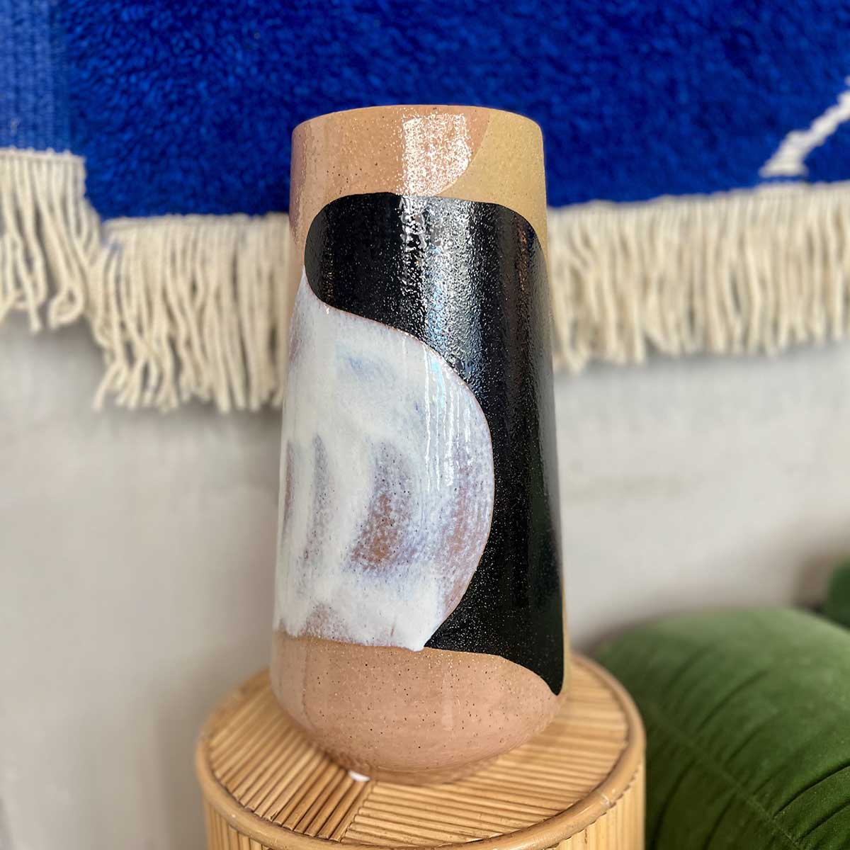 VASE PEINT MAIN