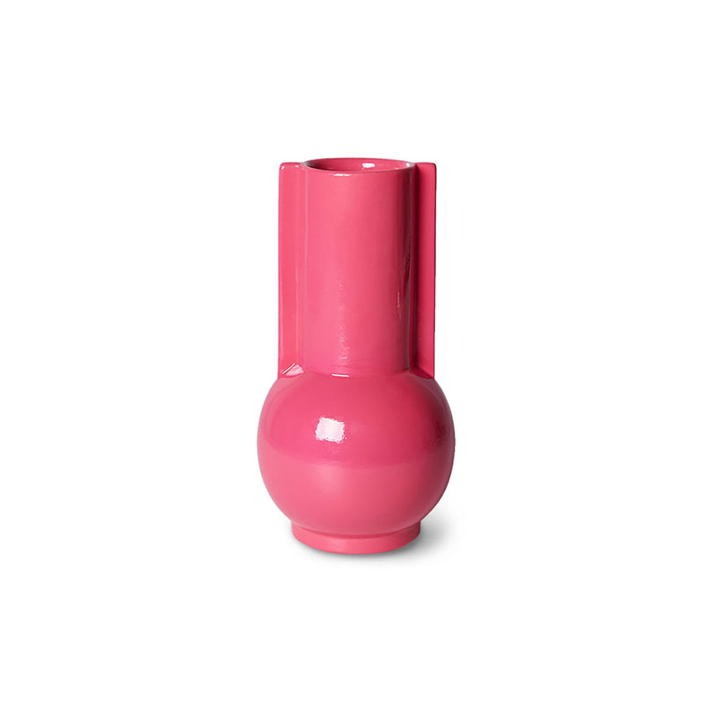 VASE ROSE HOT
