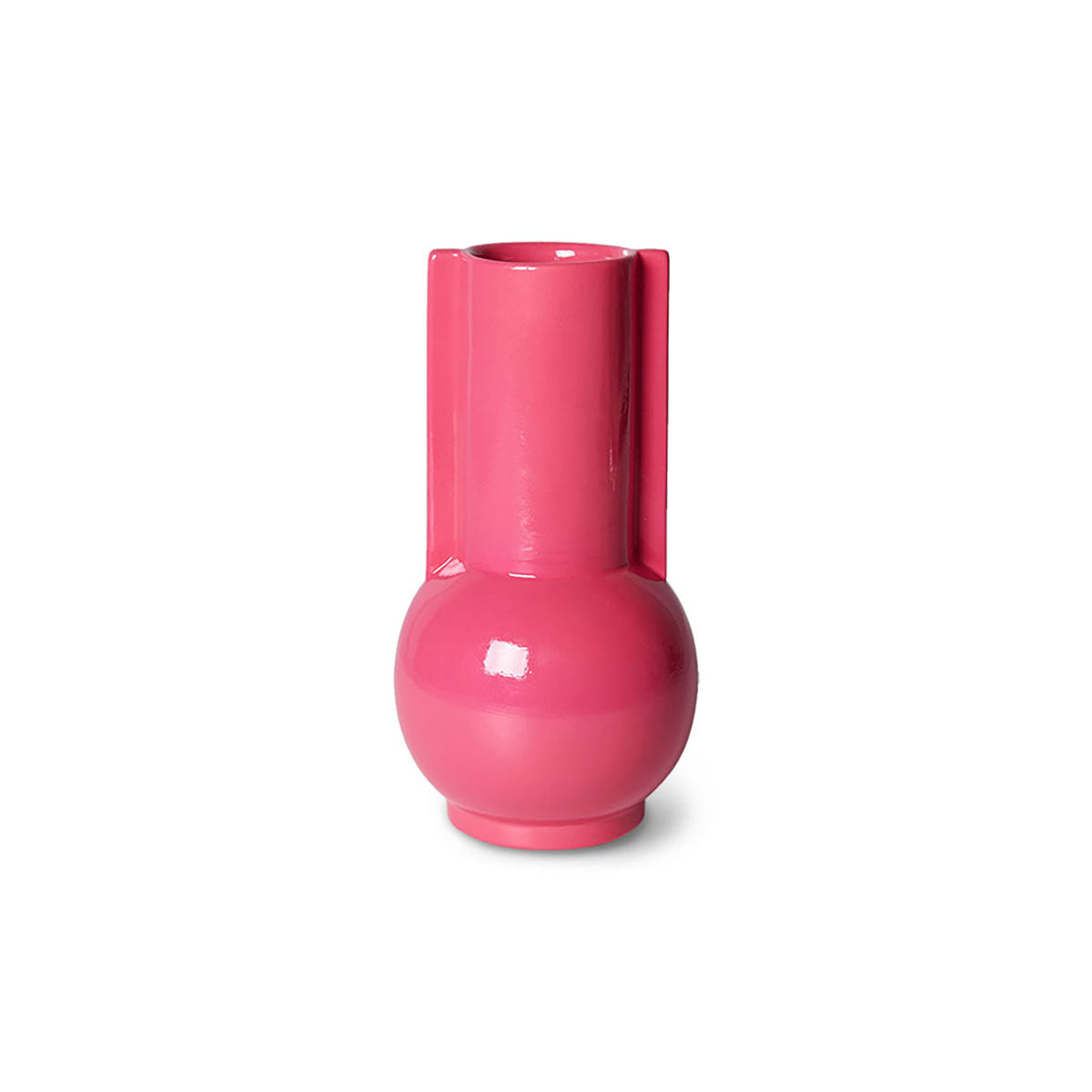 VASE ROSE HOT