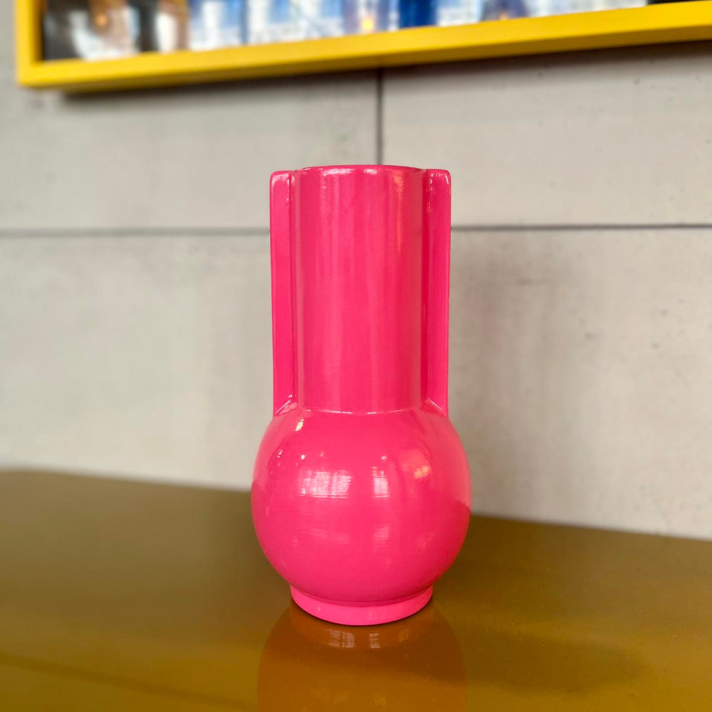 VASE ROSE HOT