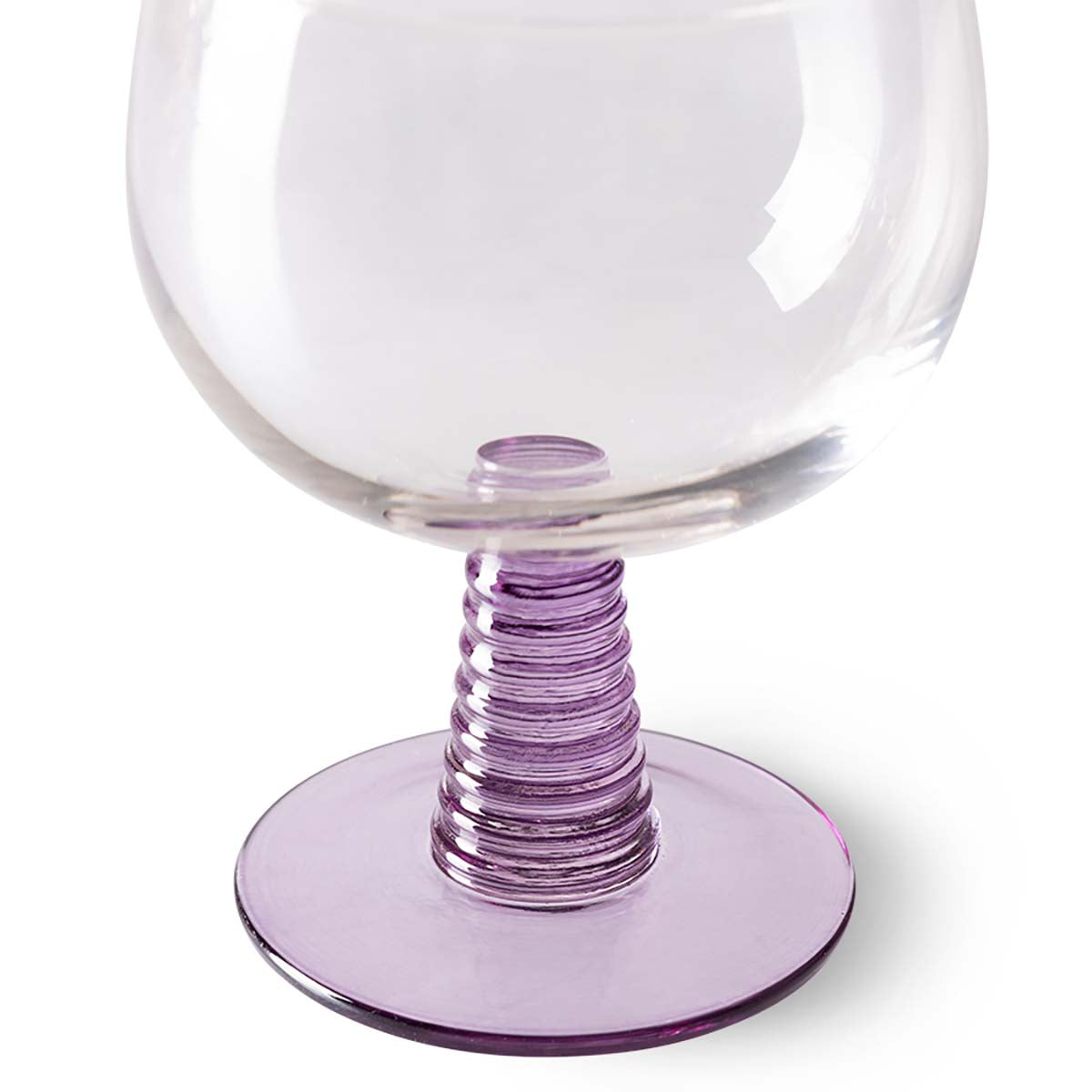 VERRE À VIN VIOLET