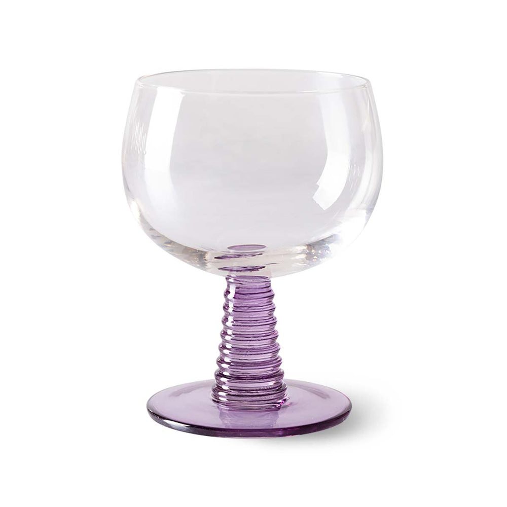VERRE À VIN VIOLET