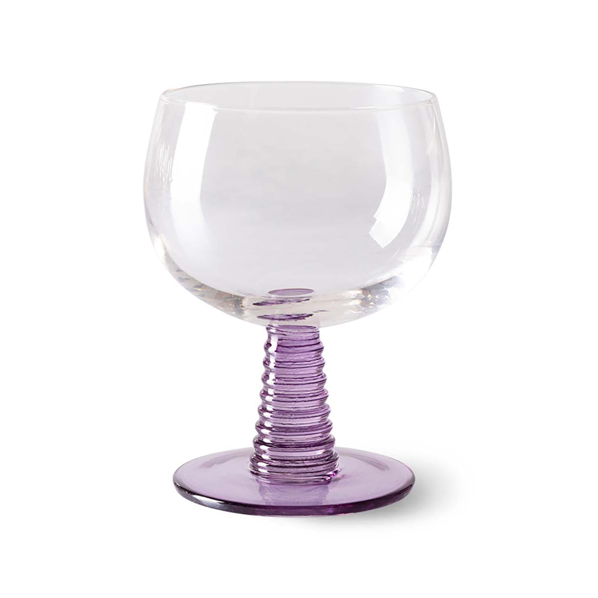 VERRE À VIN VIOLET